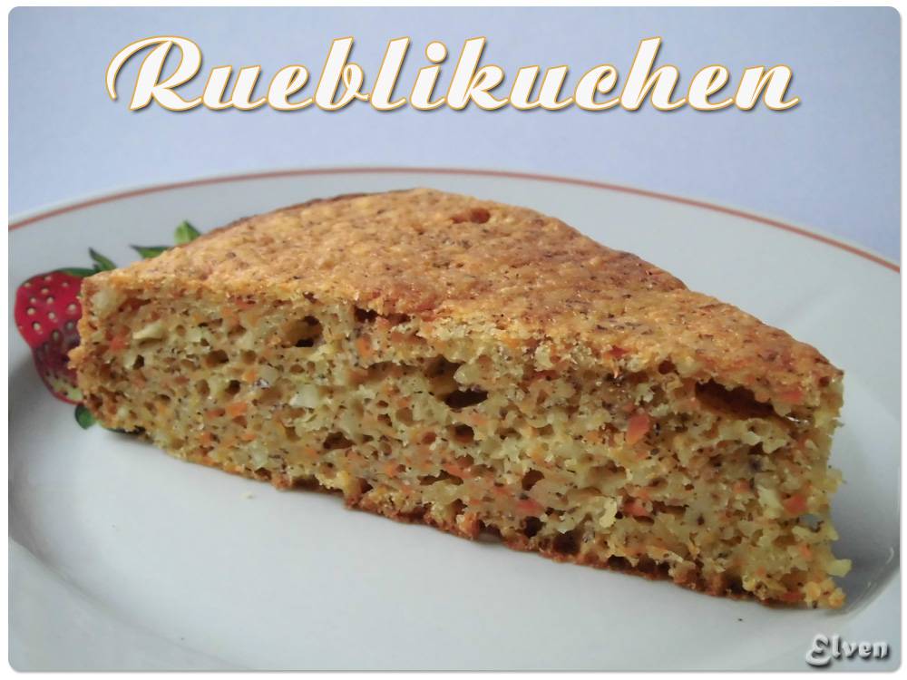 Rueblikuchen - burkānu kūka